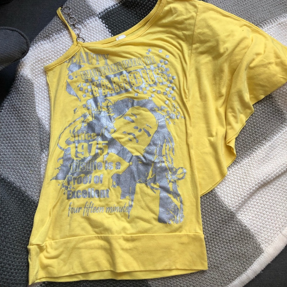 Yellow shirt